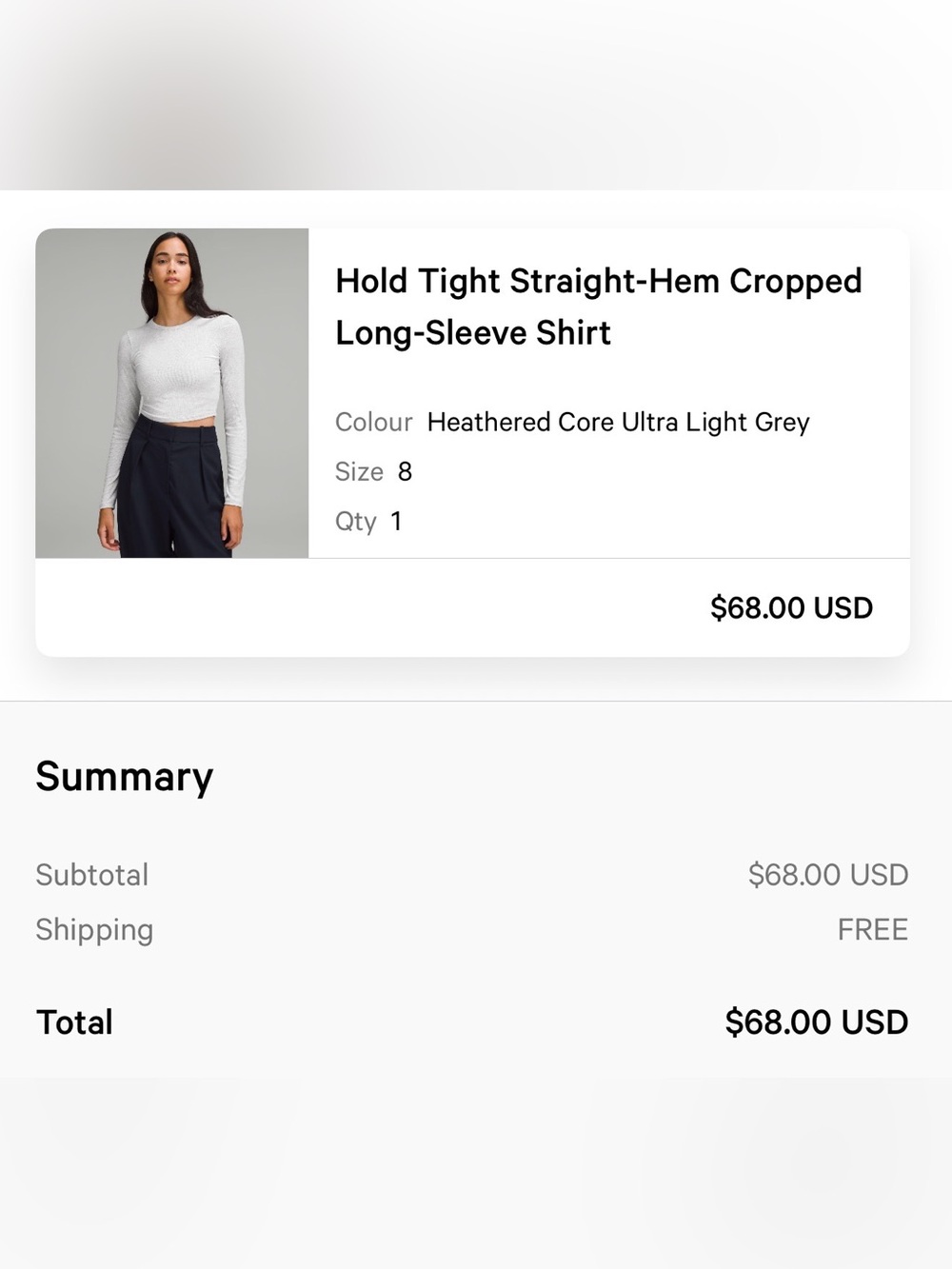 Hold Tight Straight-Hem Cropper Long-Sleeve Shirt